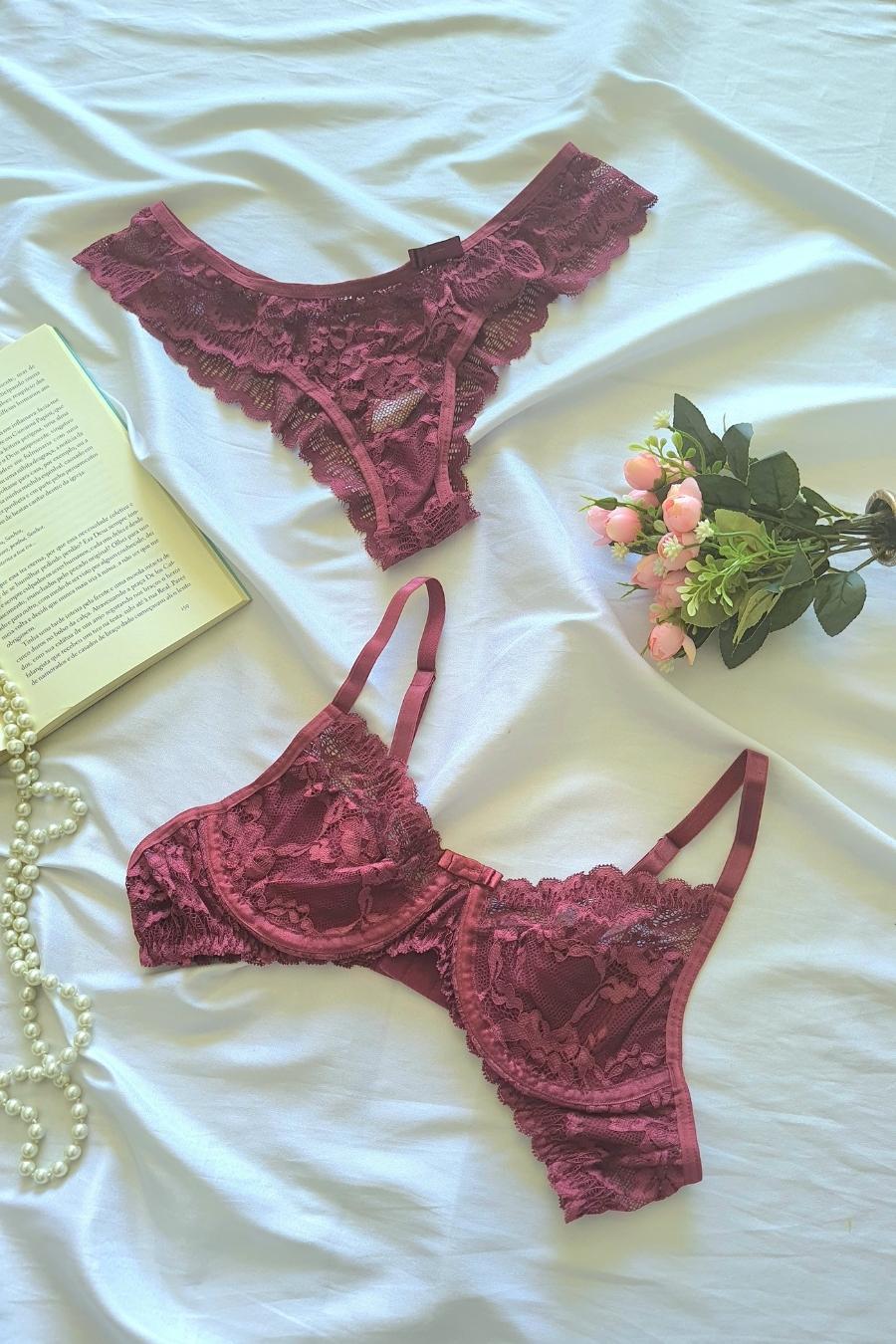 Élise Whisper Lace Set -  Lingerie Collection