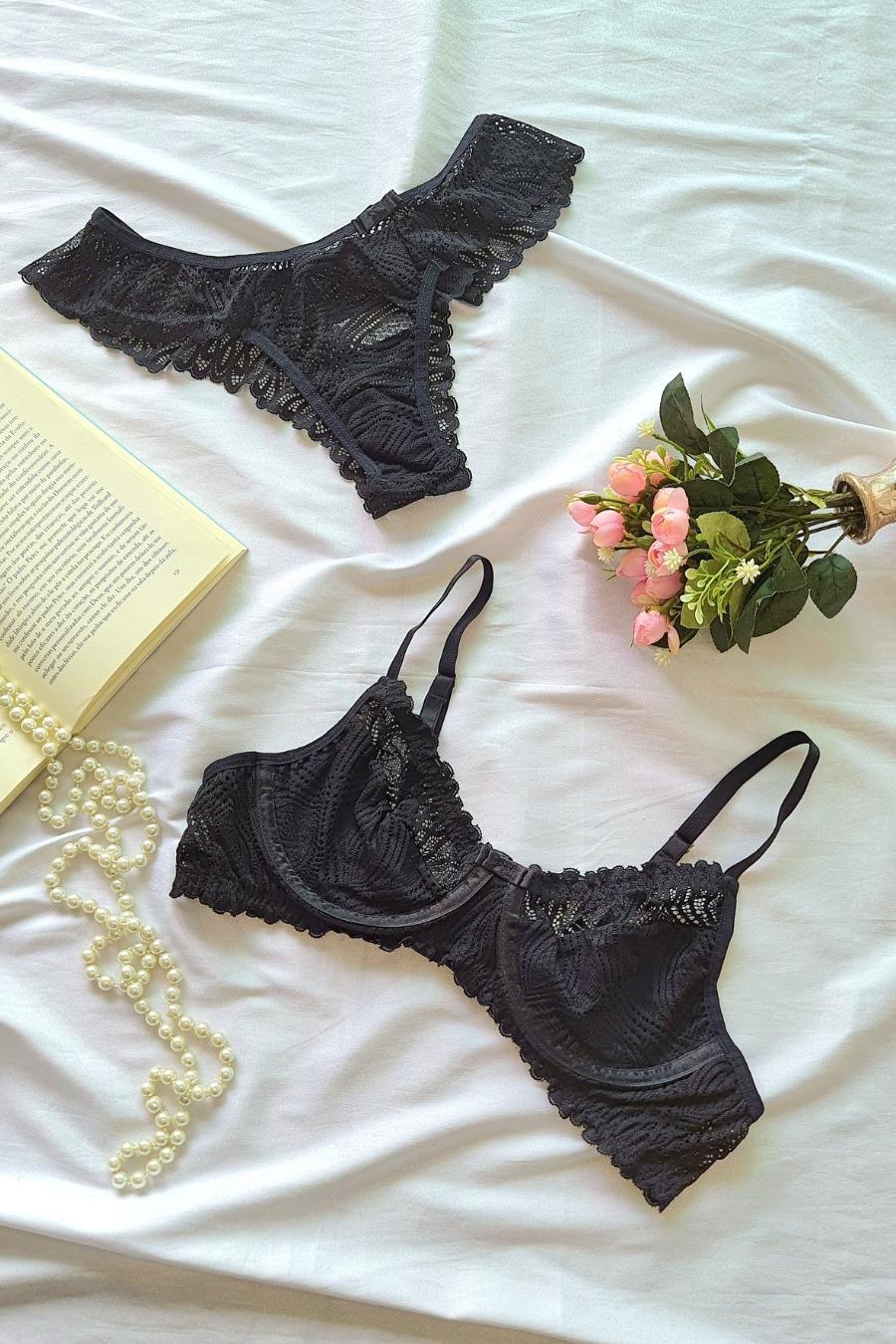 Élise Whisper Lace Set -  Lingerie Collection