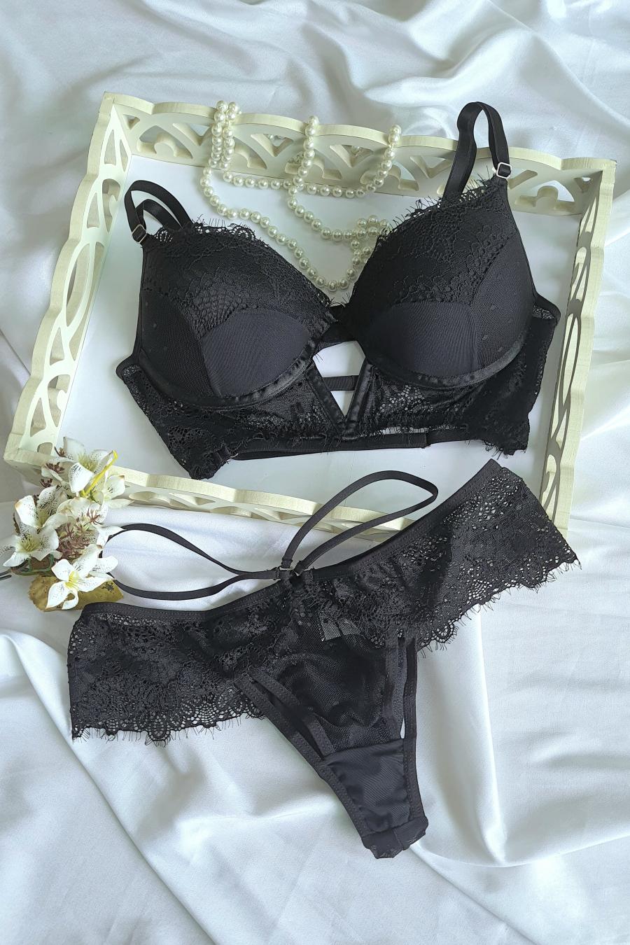 Velour Lace Set