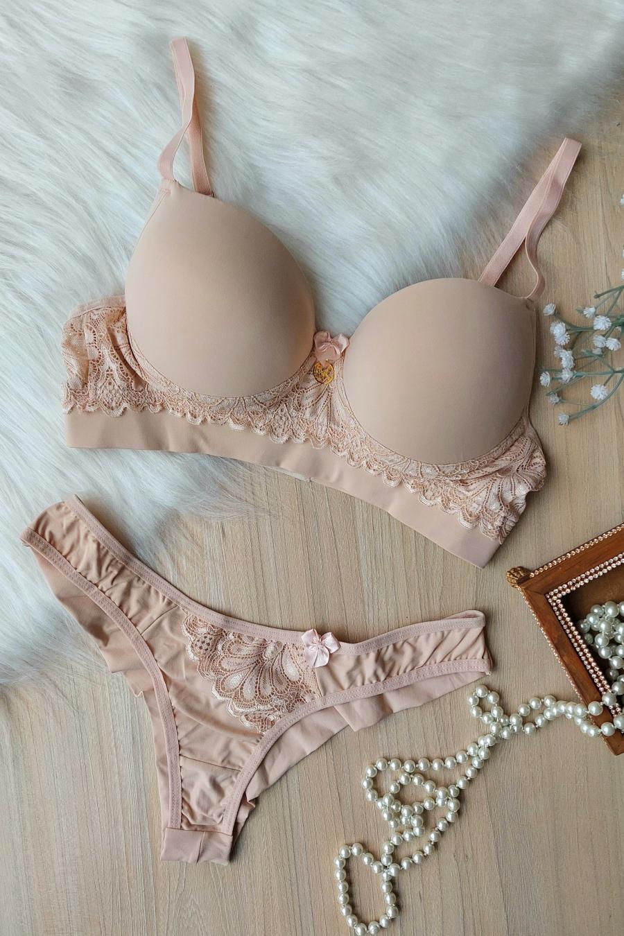 Essentia Lace Accent Set -  Lingerie Collection