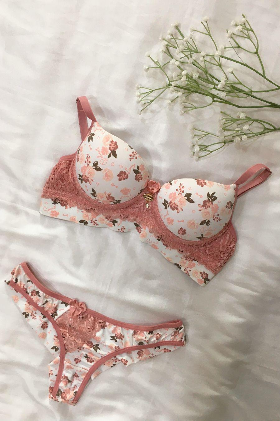 Essentia Lace Accent Set -  Lingerie Collection