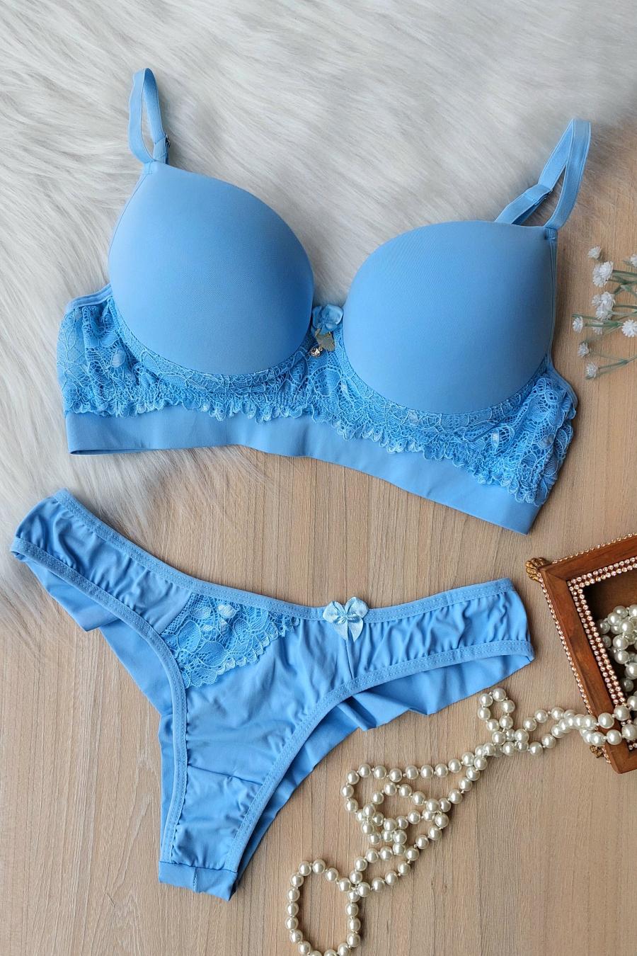 Essentia Lace Accent Set -  Lingerie Collection
