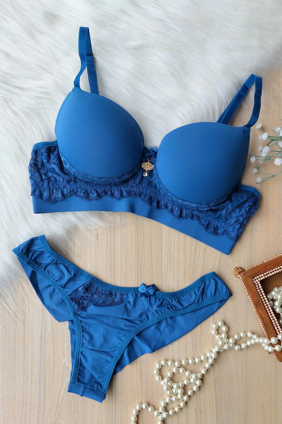 Essentia Lace Accent Set -  Lingerie Collection