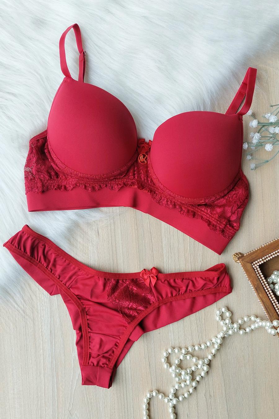 Essentia Lace Accent Set -  Lingerie Collection