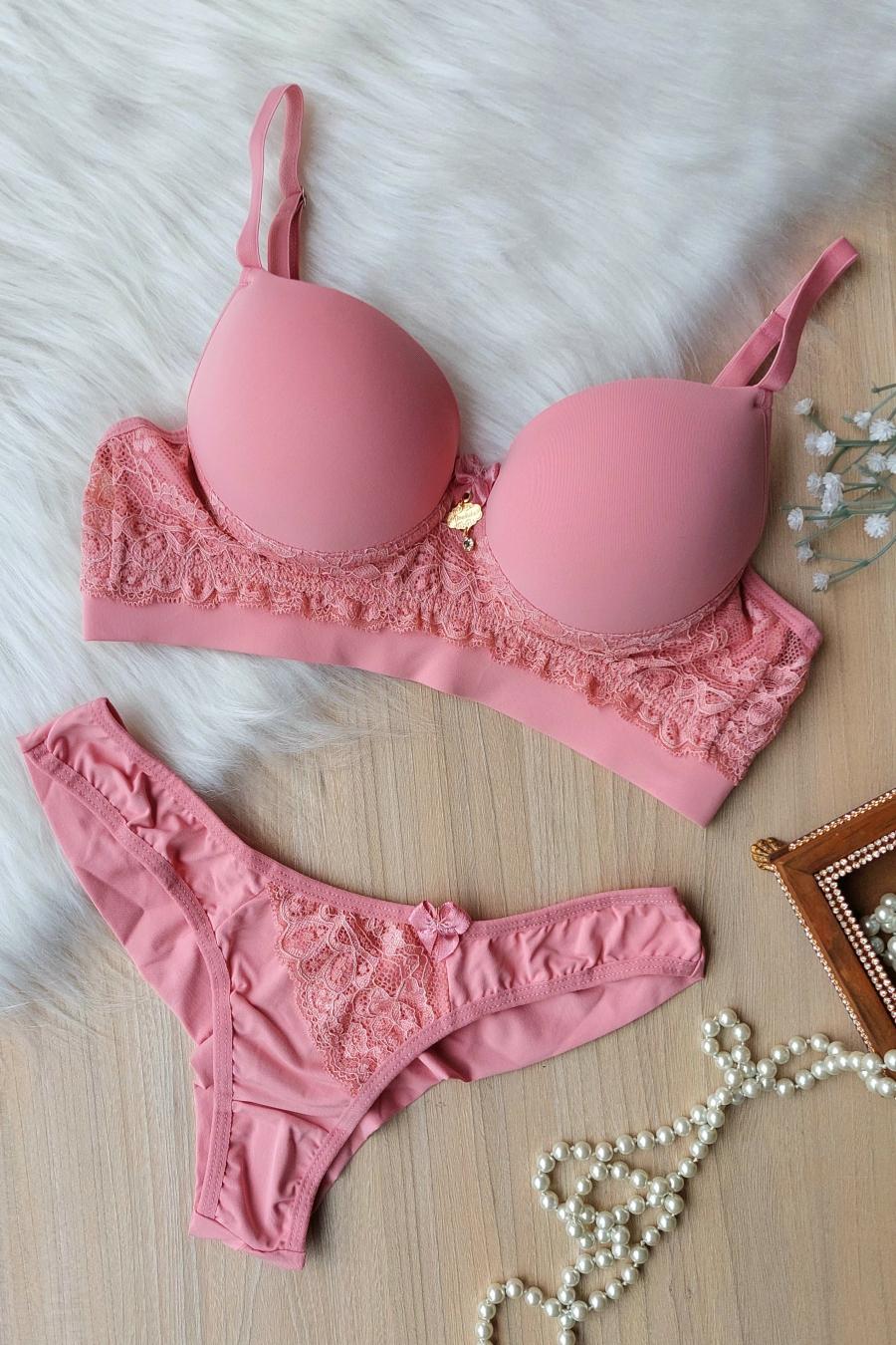 Essentia Lace Accent Set -  Lingerie Collection