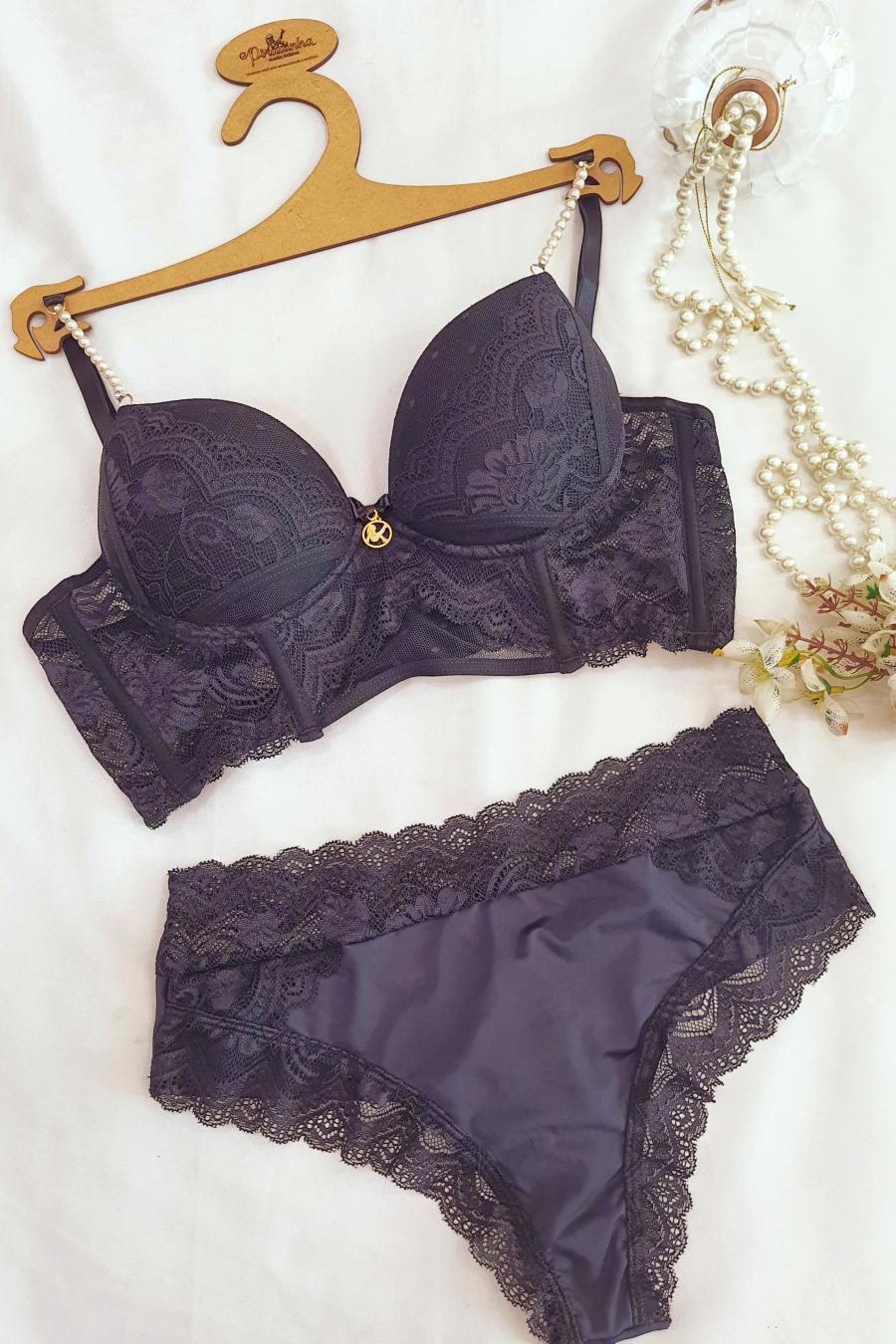 Blush Reverie Lace Set
