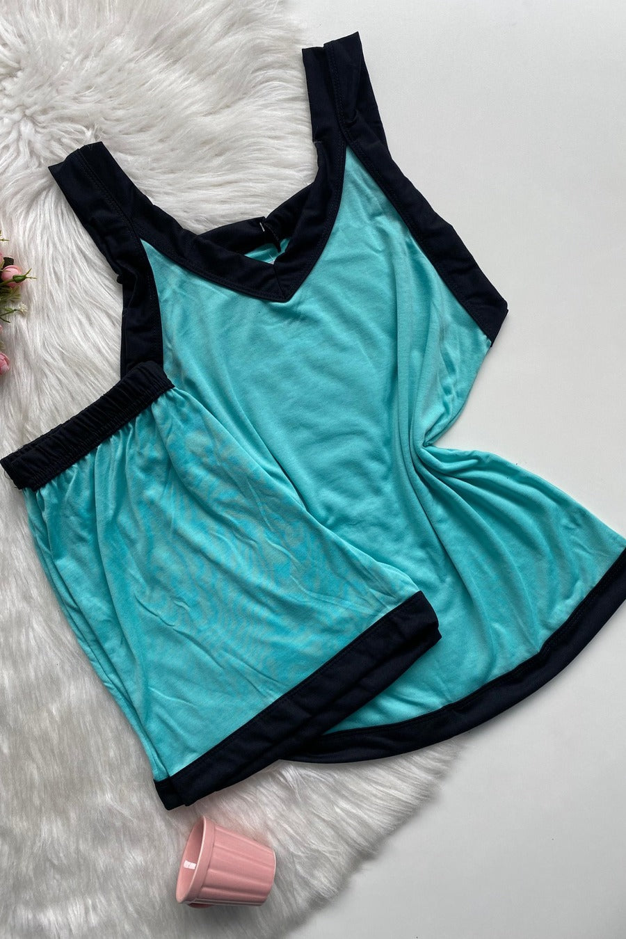 Serenity Lounge Set – Seafoam Teal