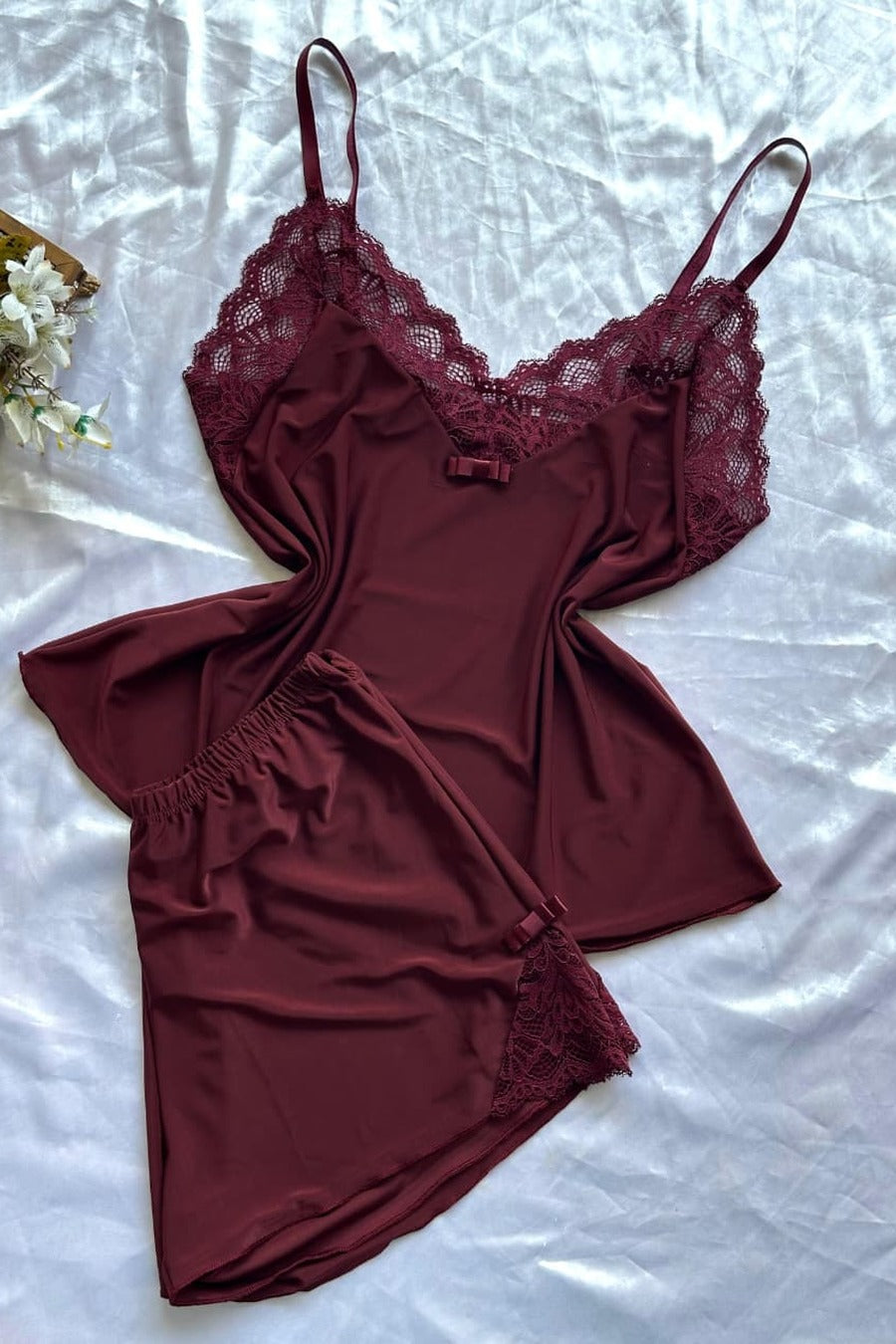 Velours Intime Satin Set