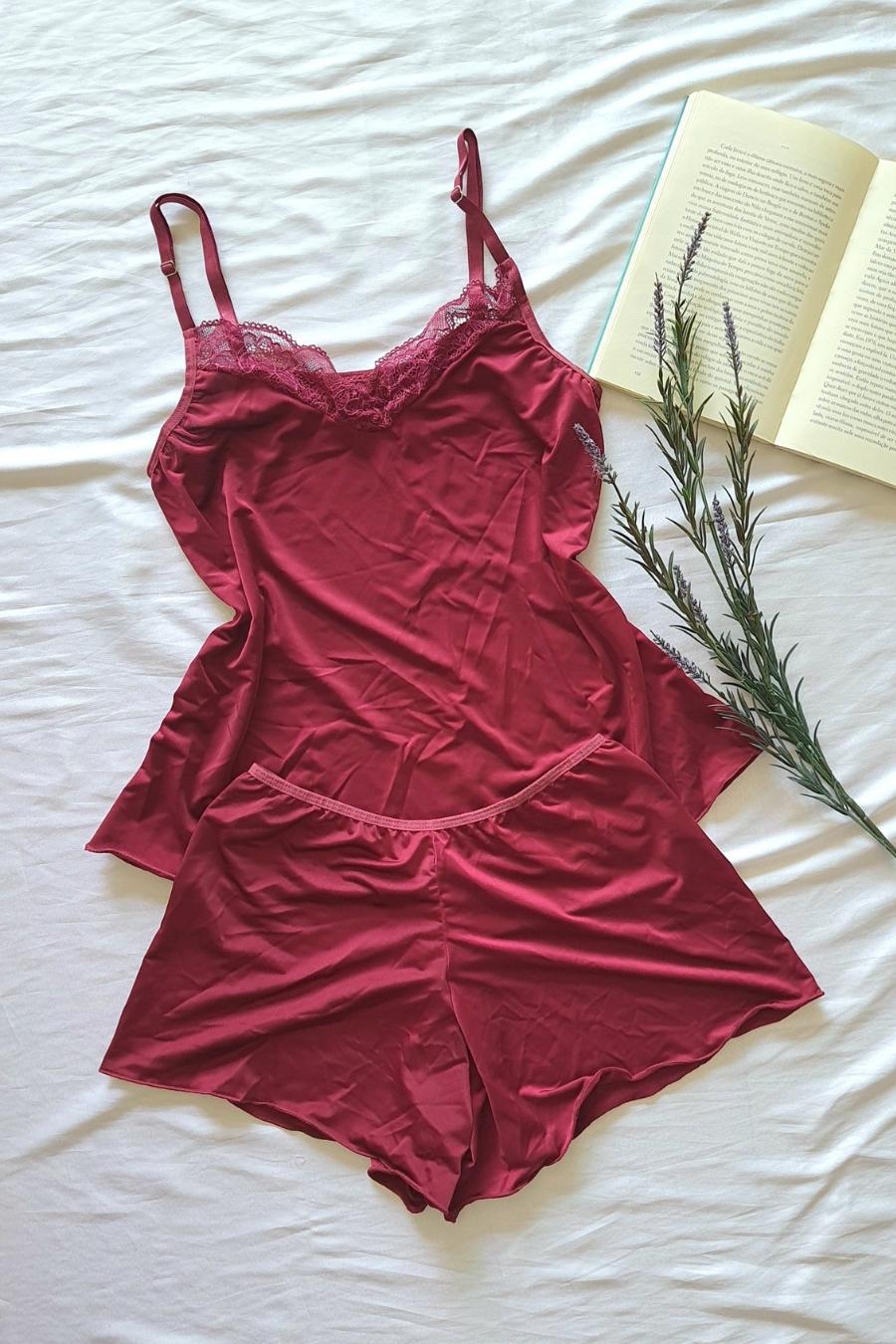 Scarlet Comfort Plus Babydoll Set - Plus Size