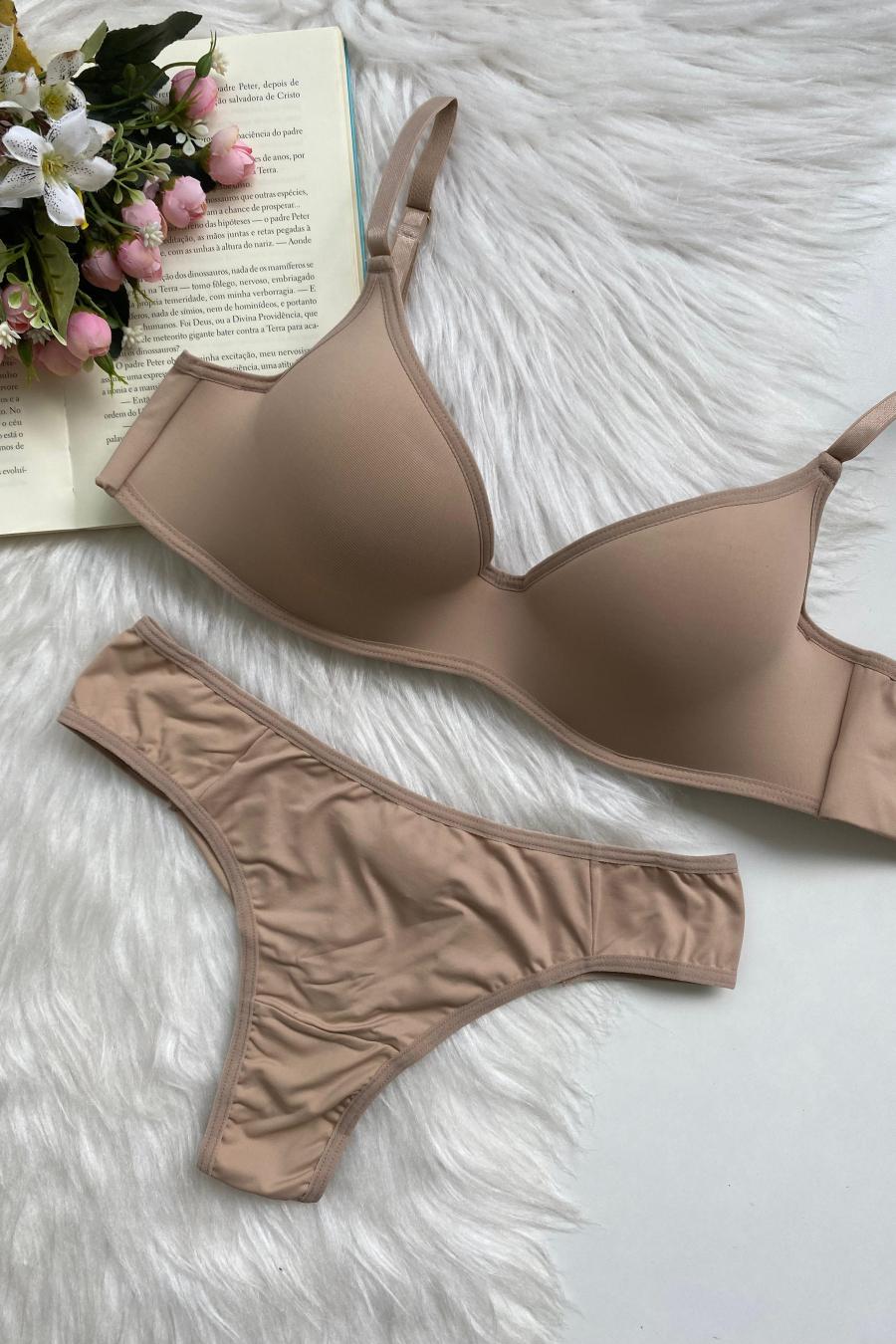 Essential Comfort Padded Bra Set -  Lingerie Collection