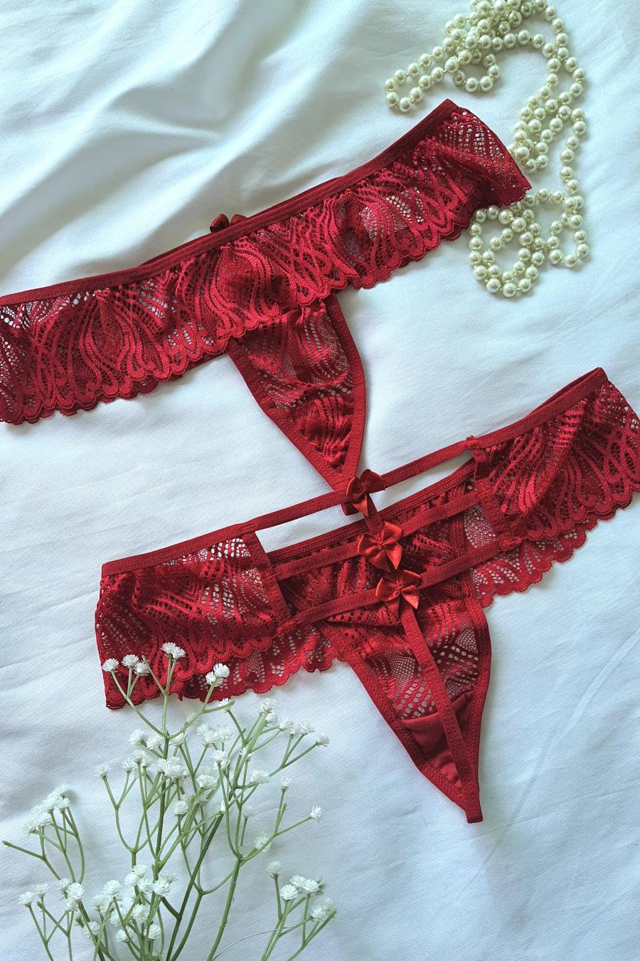 Lace Desire Thong Panty -  Panties Collection