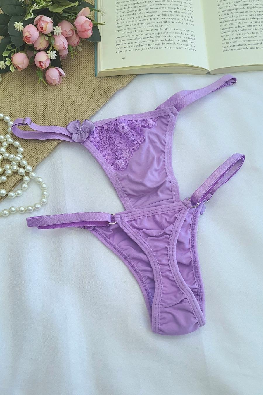 Adjustable Microfiber Thong - Panties Collection