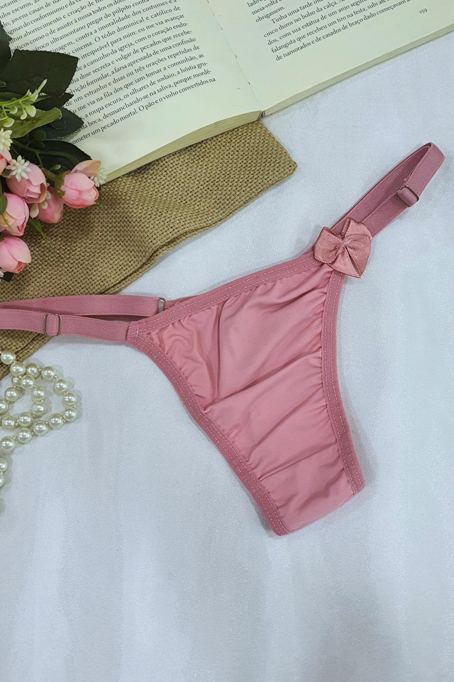 Adjustable Microfiber Thong - Panties Collection
