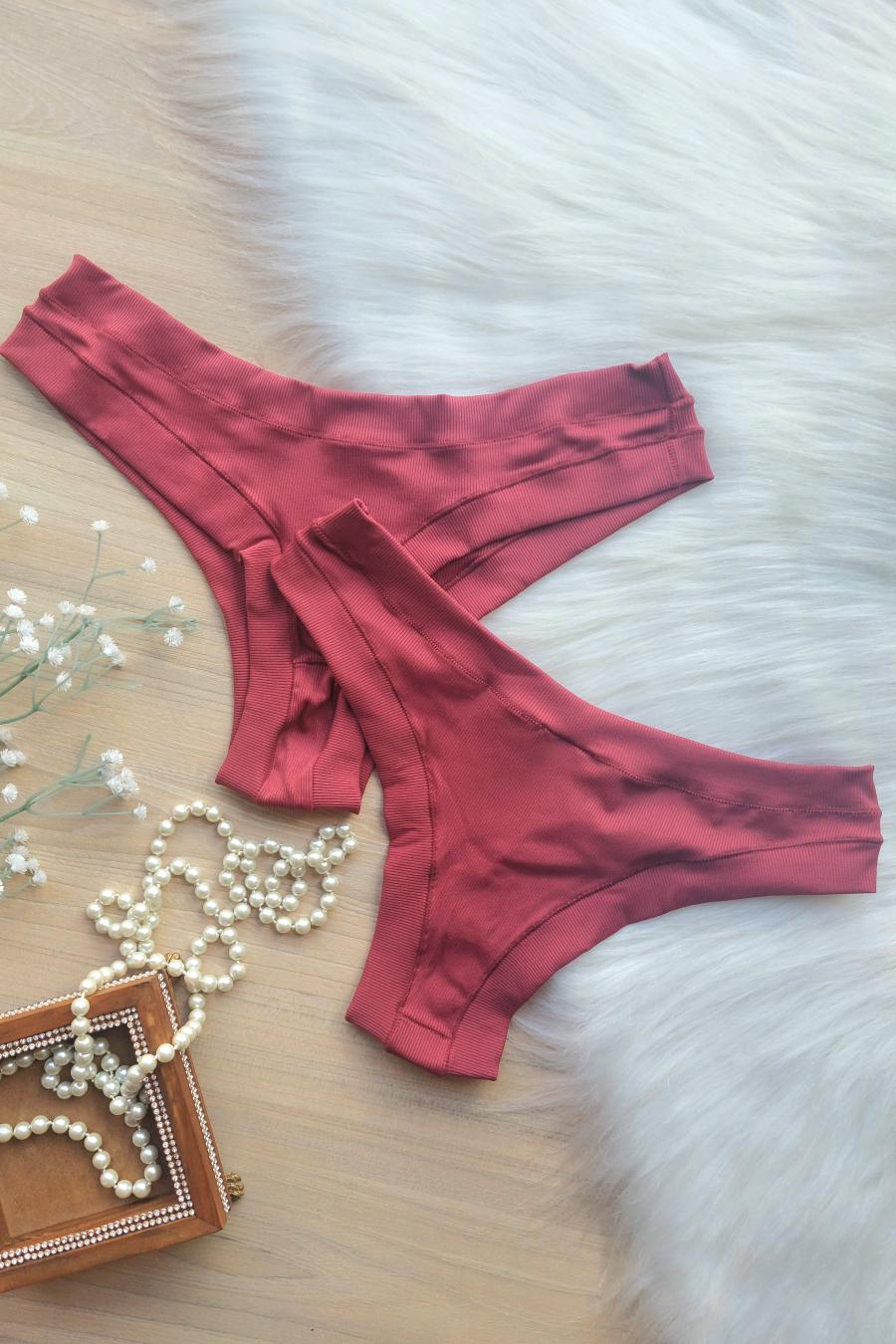 Ribbed Seamless Bikini Panty - Panties Collection