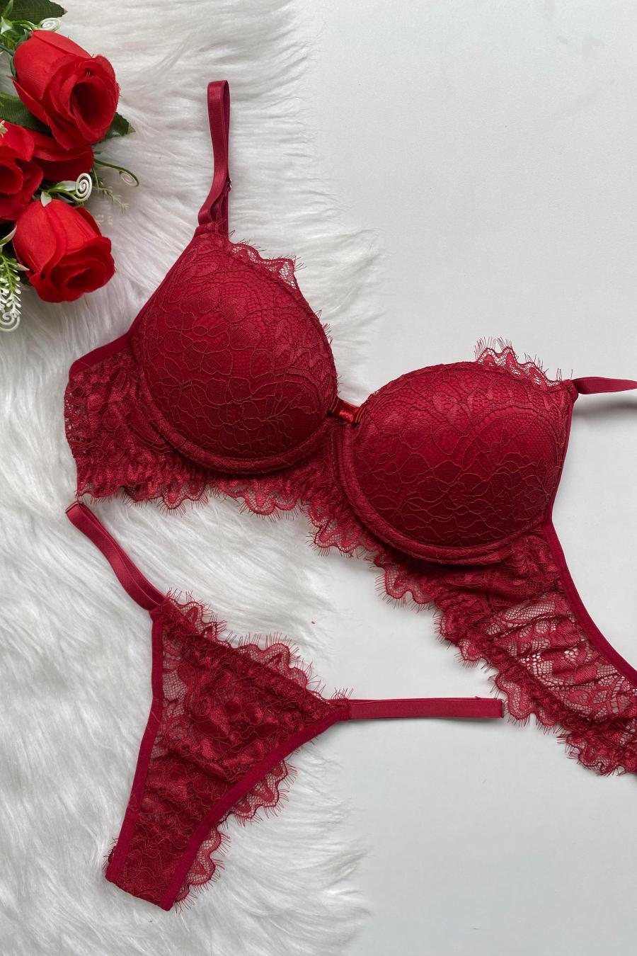 Noir Élise Lace Set -  Lingerie Collection