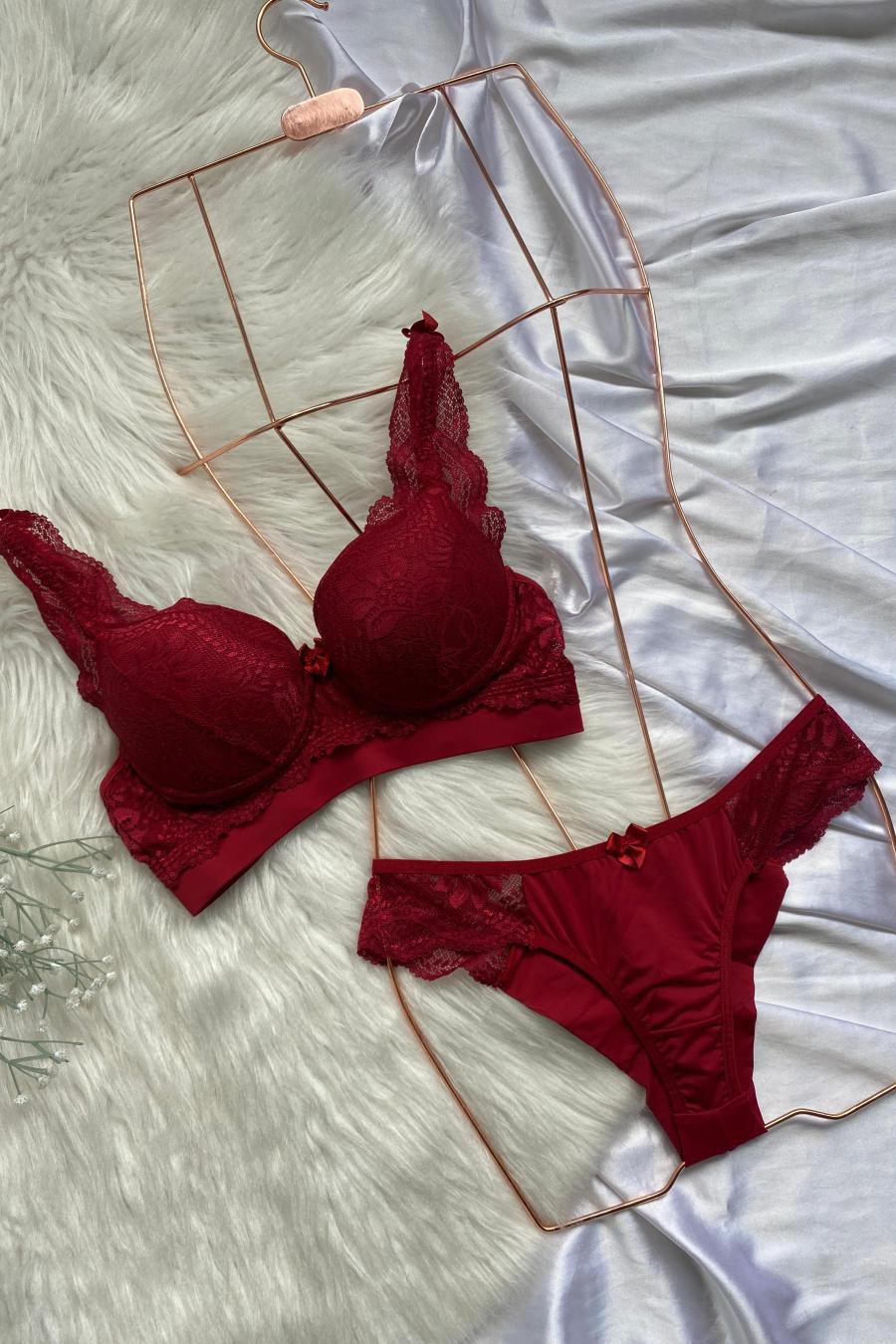 Élise Strap Lace Set -  Lingerie Collection