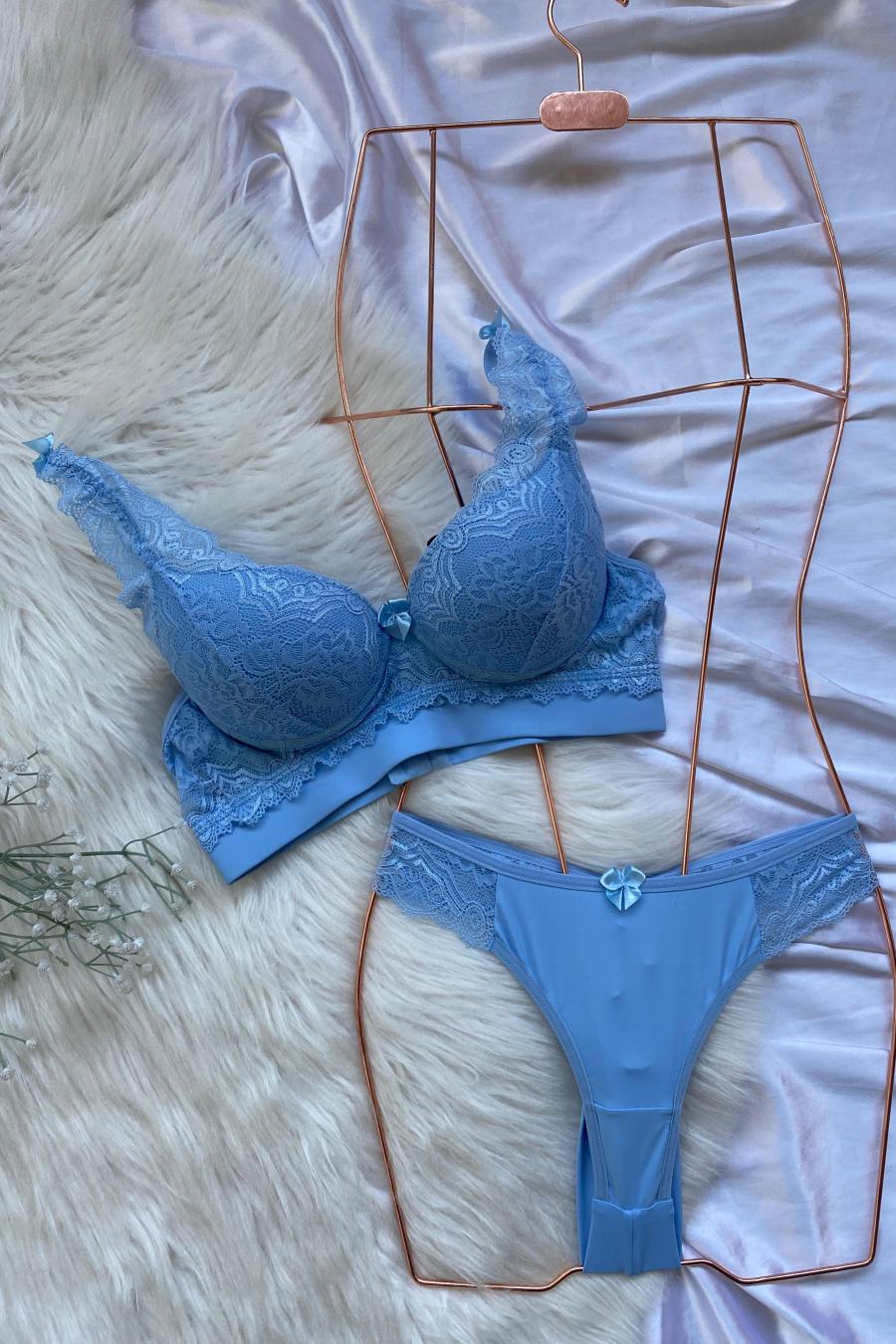 Élise Strap Lace Set -  Lingerie Collection