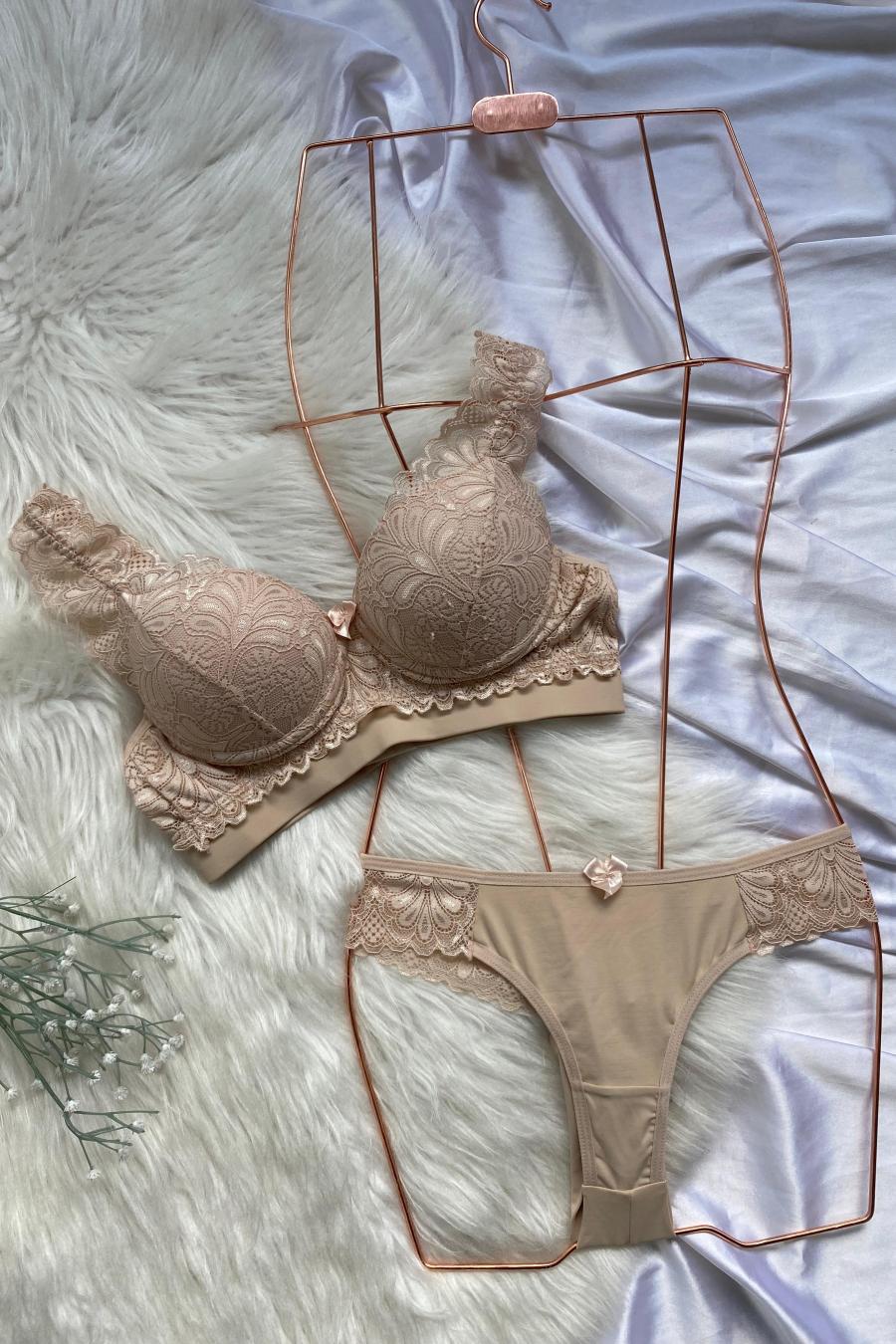 Élise Strap Lace Set -  Lingerie Collection
