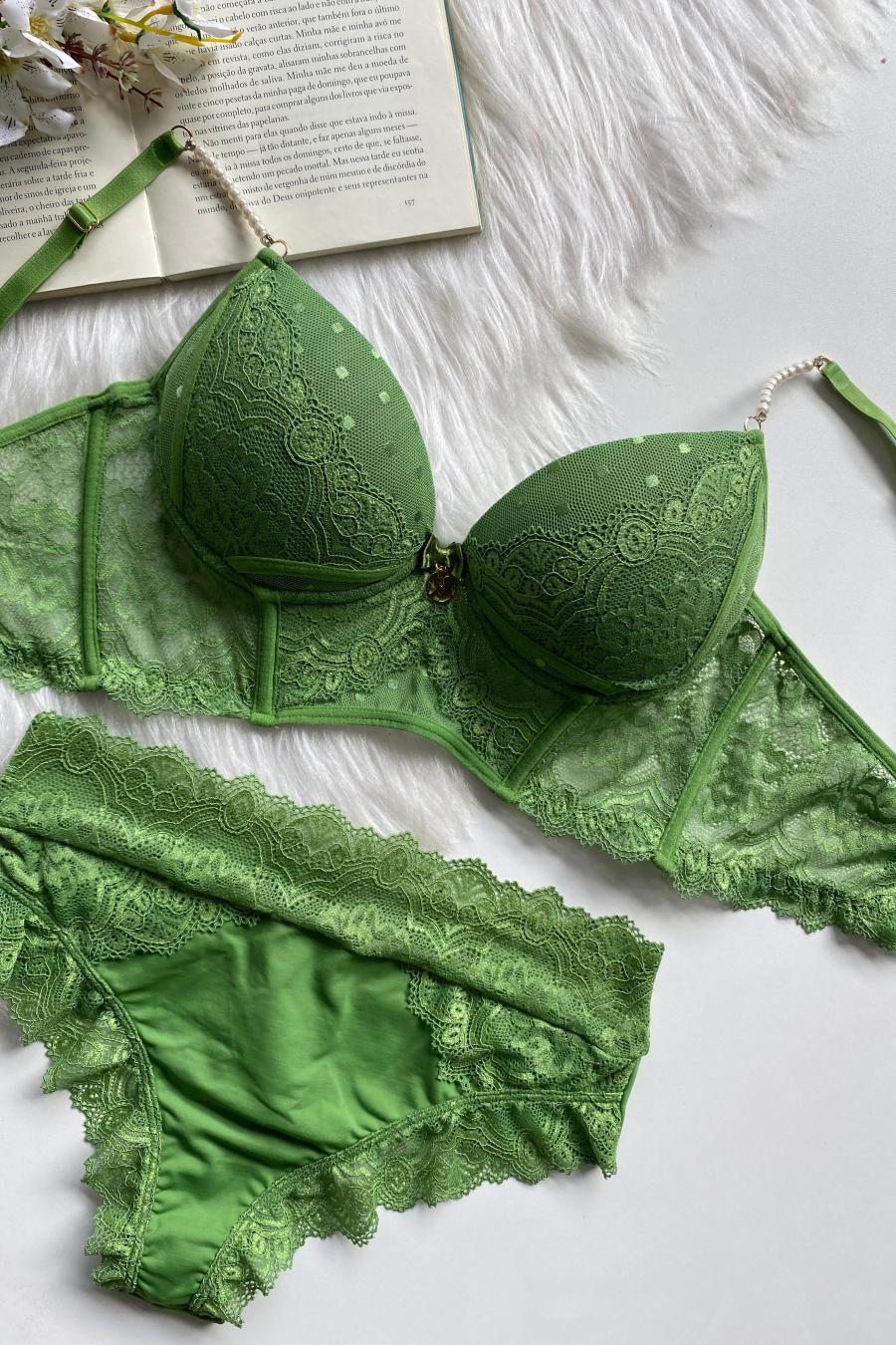 Élise Poá Lace Set -  Lingerie Collection