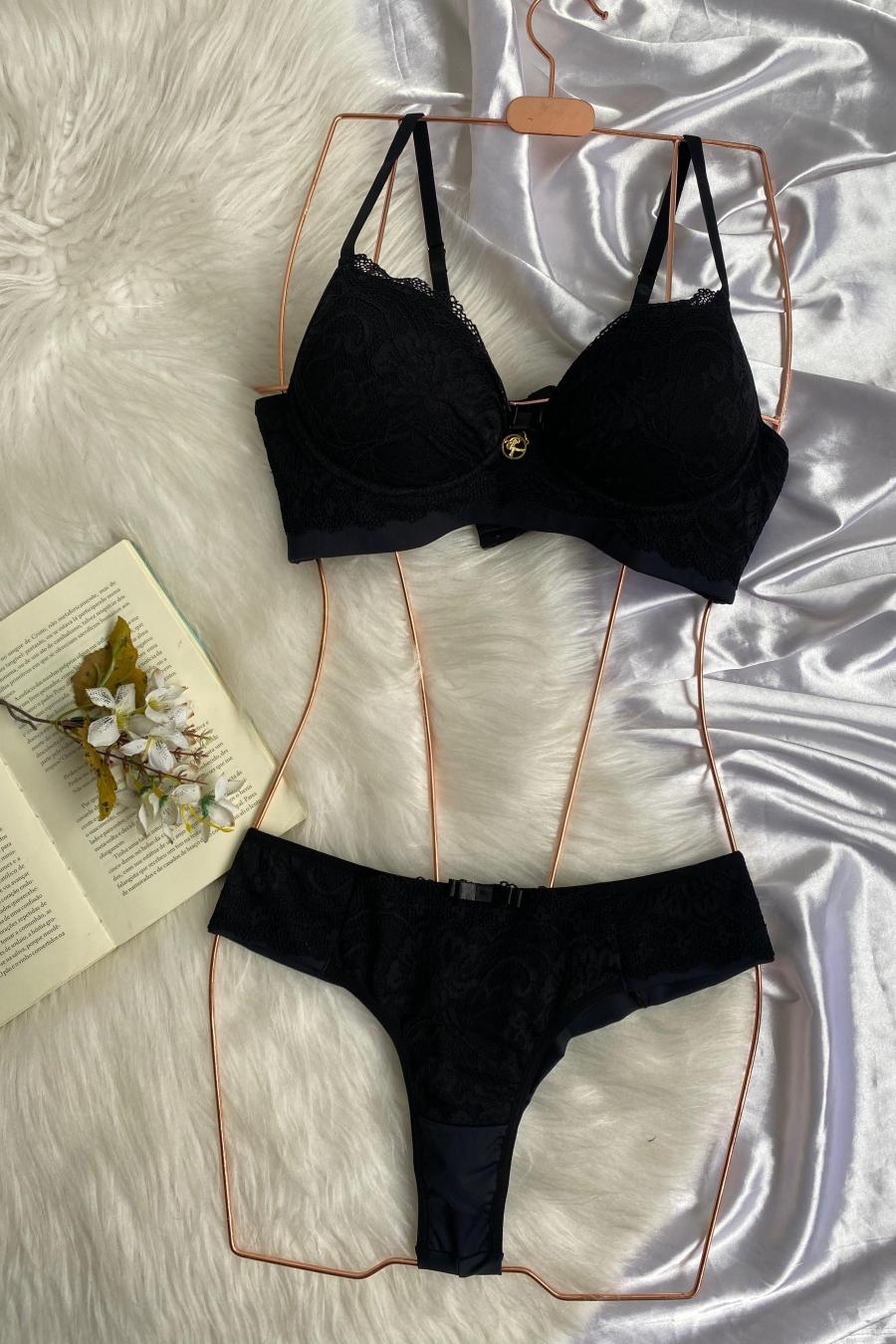 Aurora Lace Push-Up Set –  Lingerie Collection