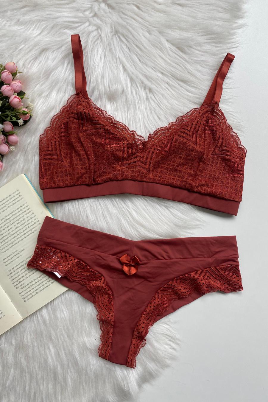 Blush Grace Lace Set -  Lingerie Collection