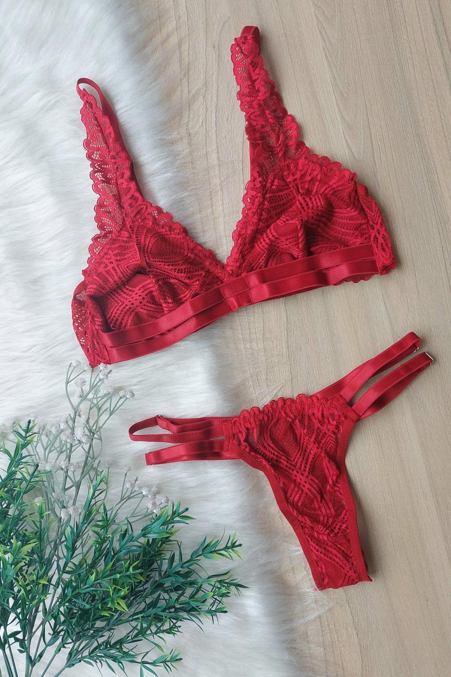 Lace Soft Bralette Set -  Lingerie Collection