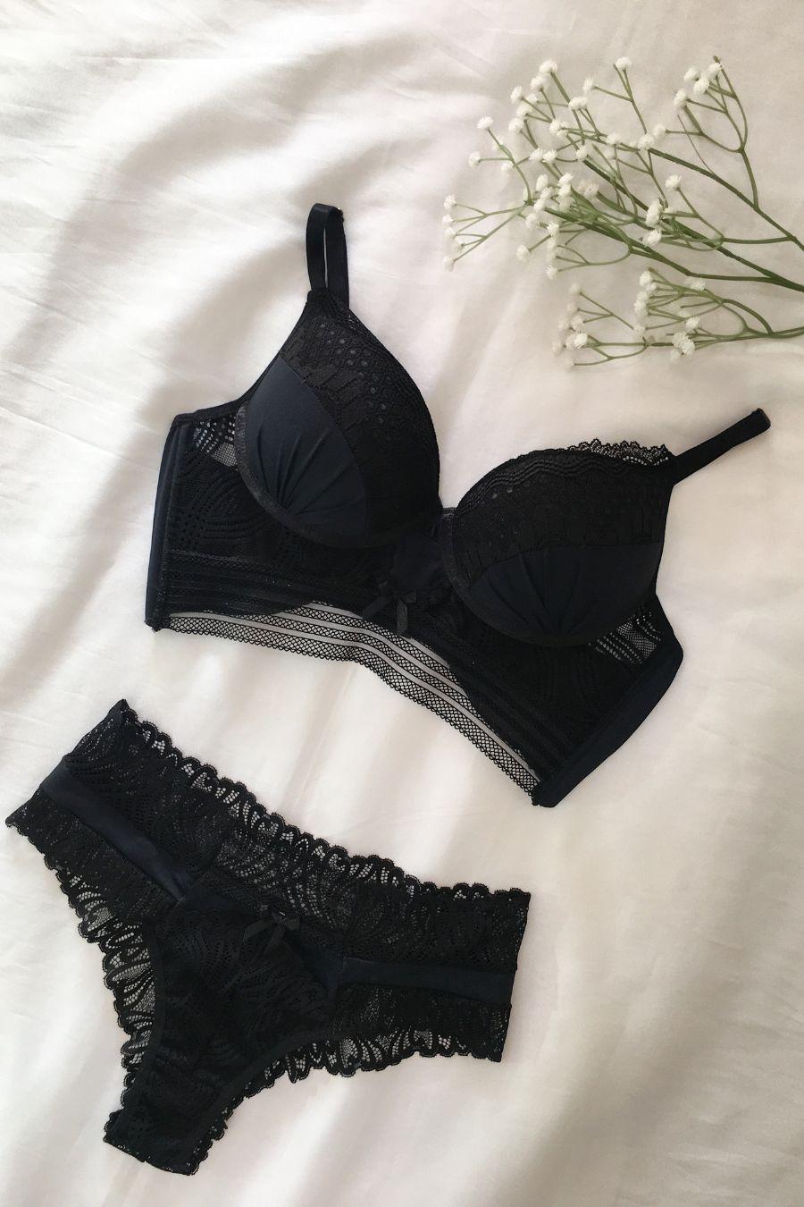 Zivelle Bordeaux Lace Set