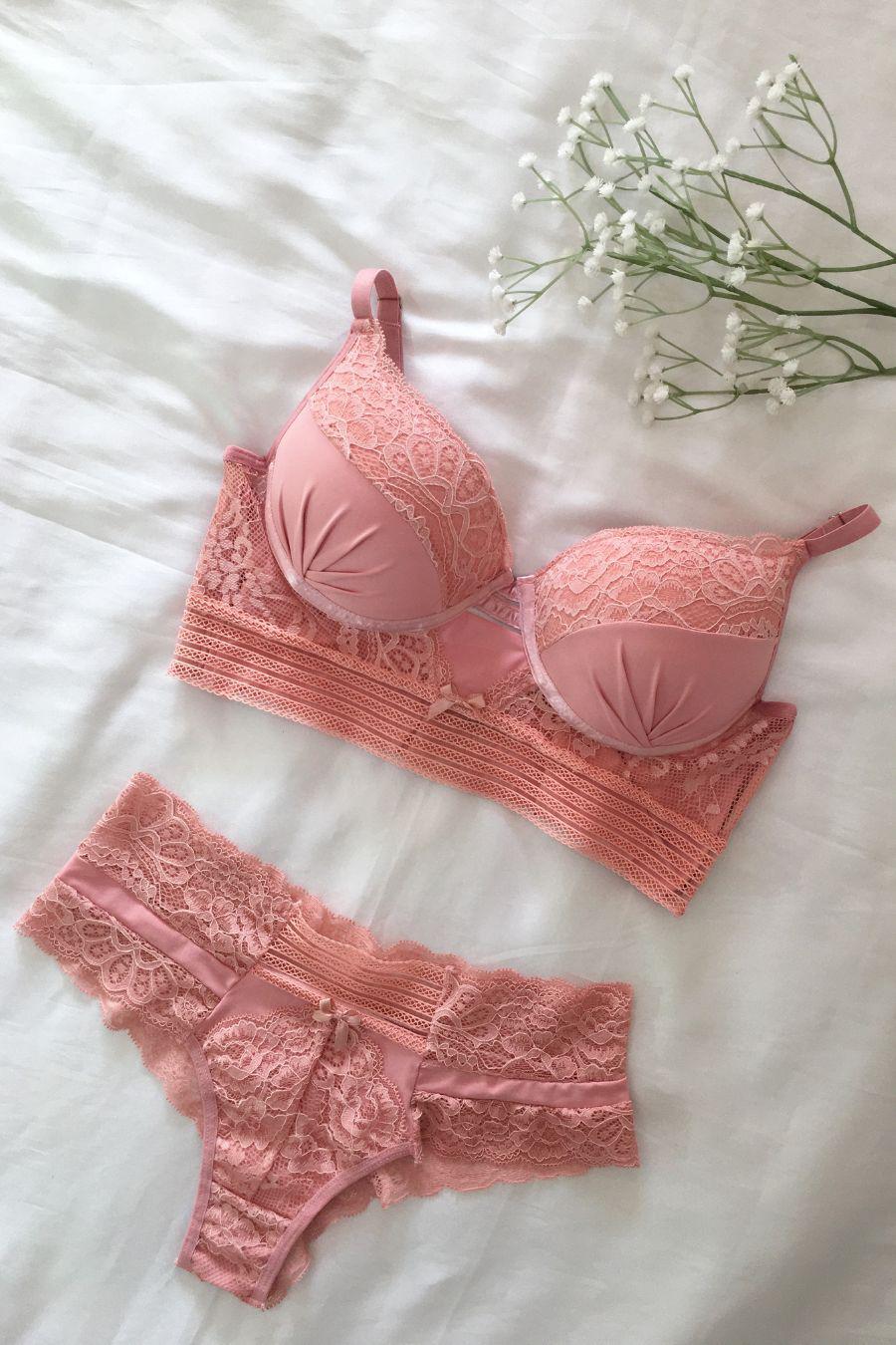 Zivelle Bordeaux Lace Set