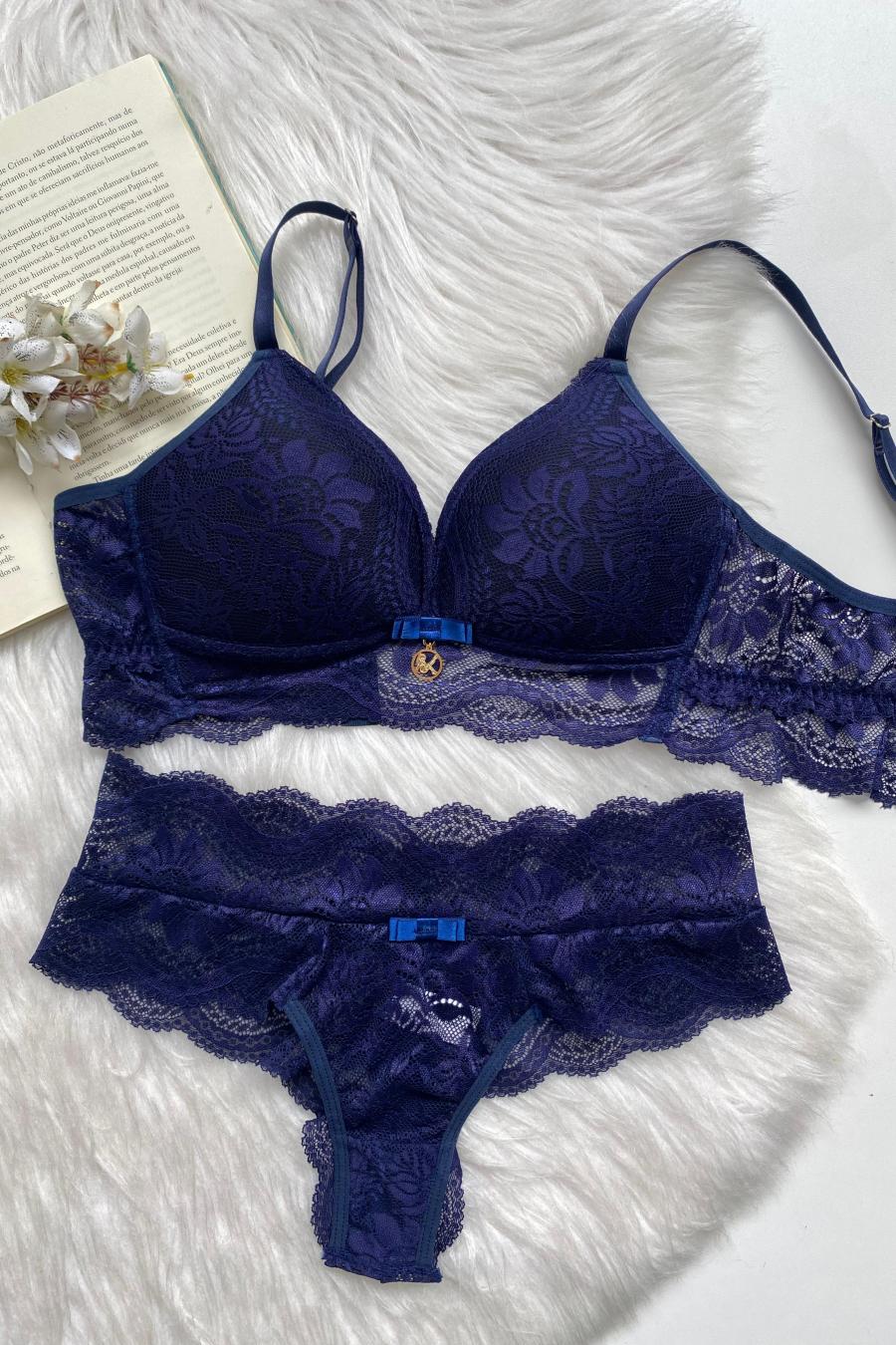 Luxury Lace Set with Padding -  Lingerie Collection