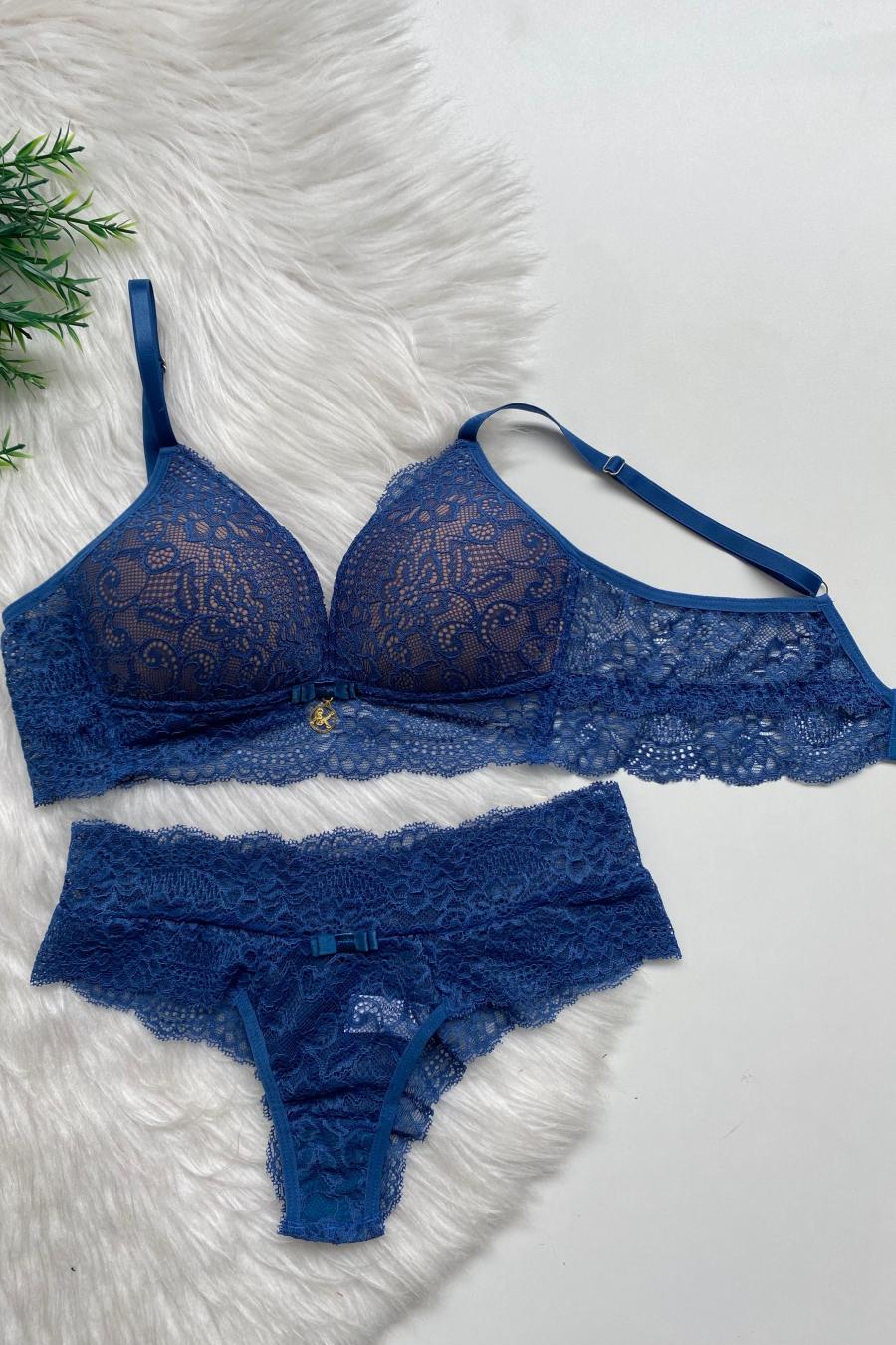Luxury Lace Set with Padding -  Lingerie Collection