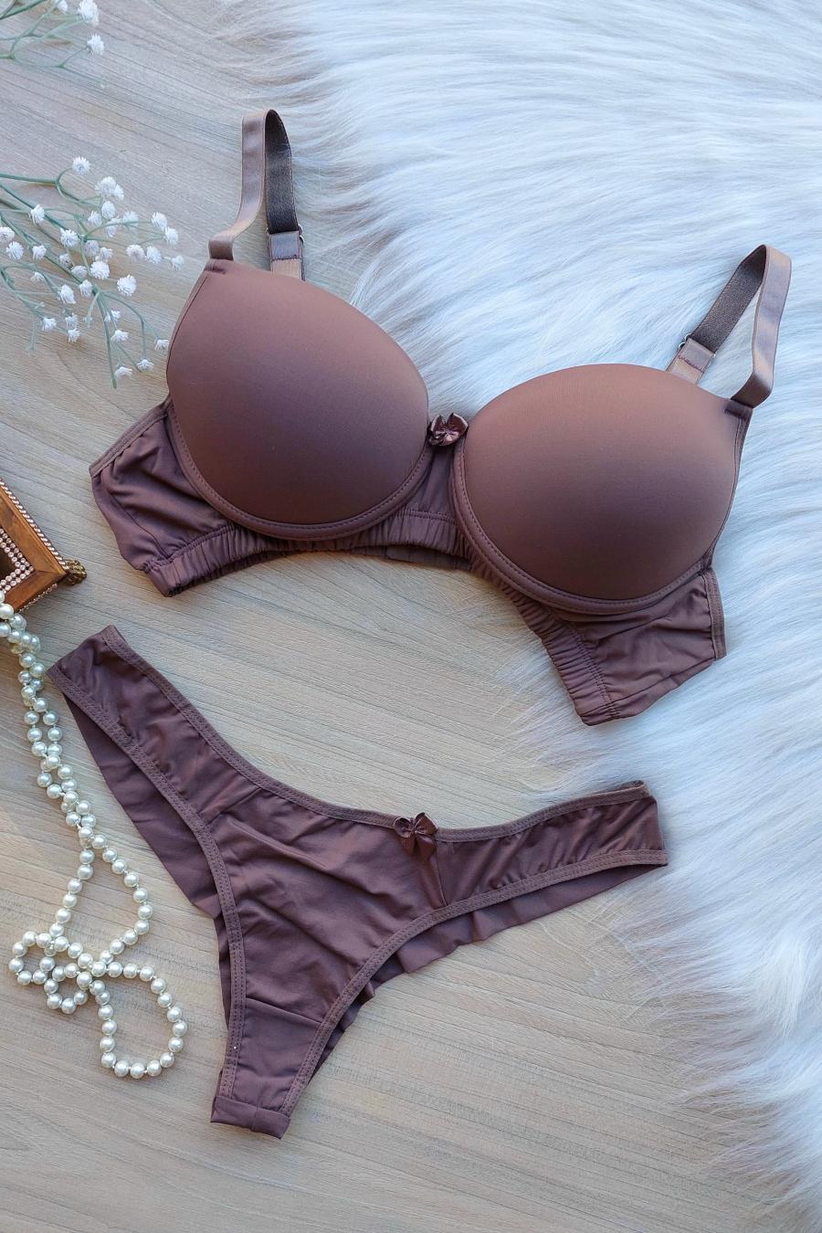 Scarlet Comfort Plus Bra & Panty Set - Plus Size