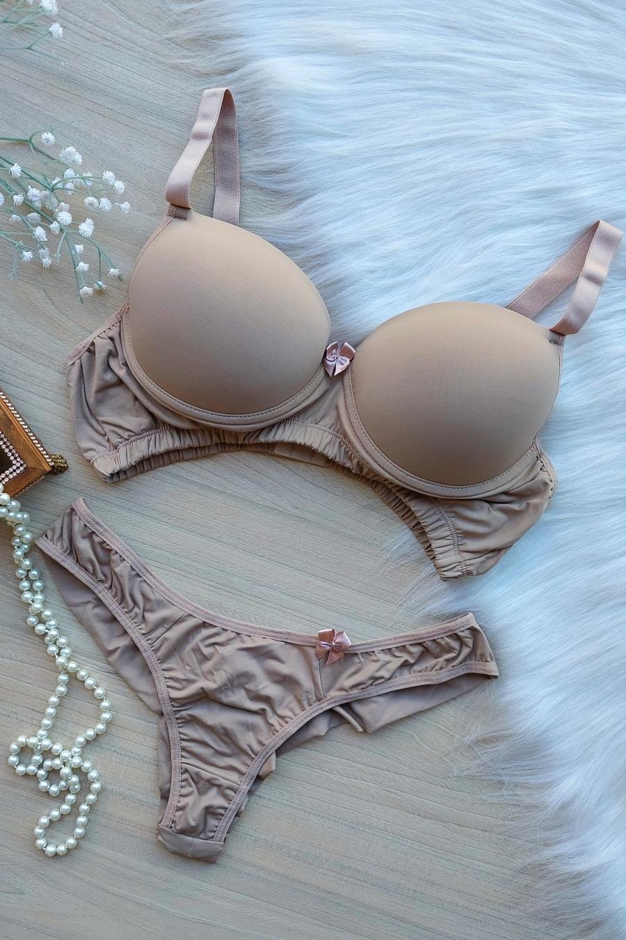 Scarlet Comfort Plus Bra & Panty Set - Plus Size