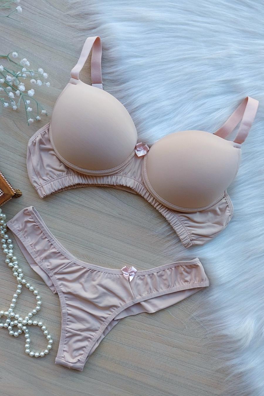 Scarlet Comfort Plus Bra & Panty Set - Plus Size