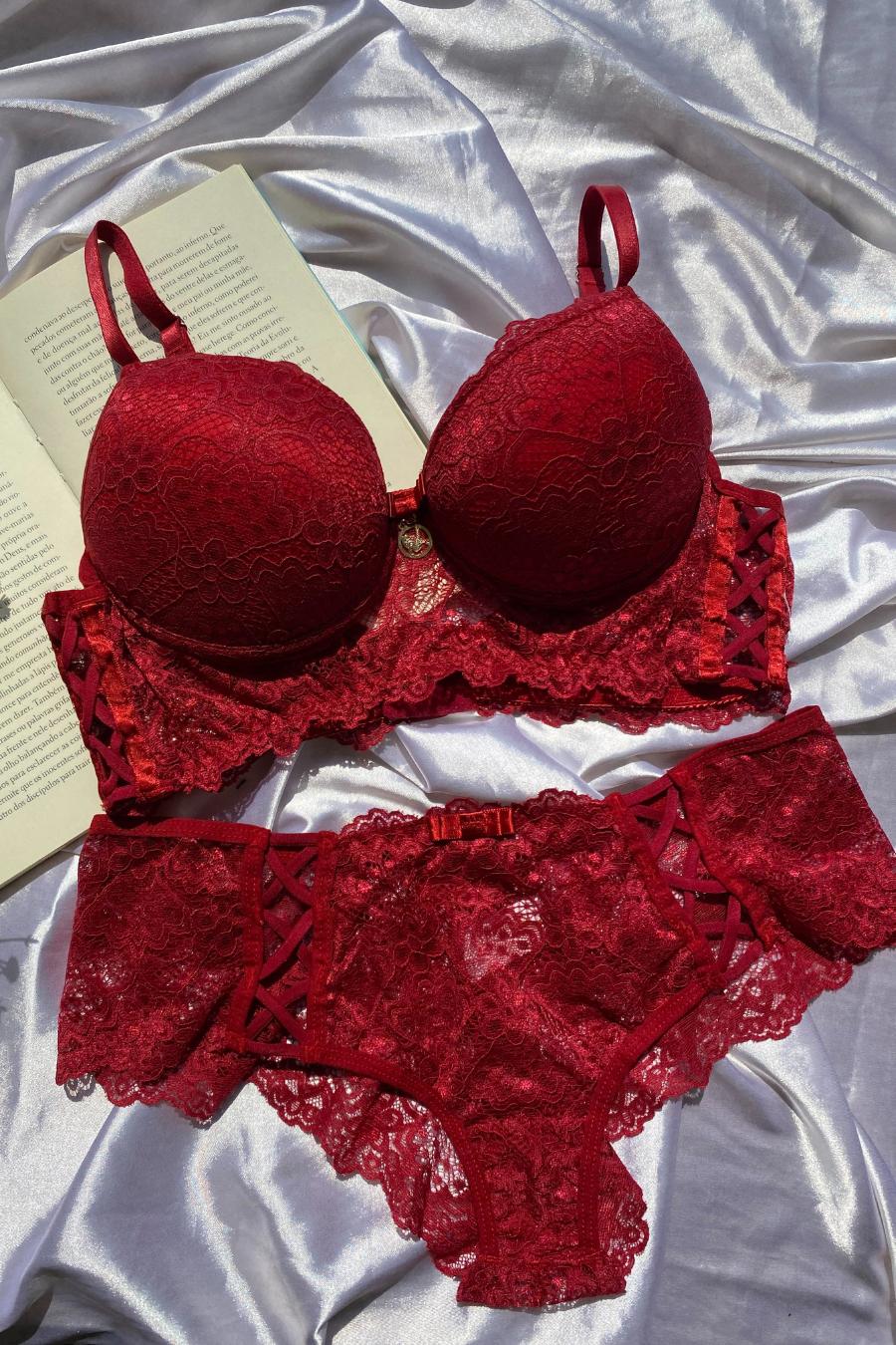 Véline Elastic Lace Set