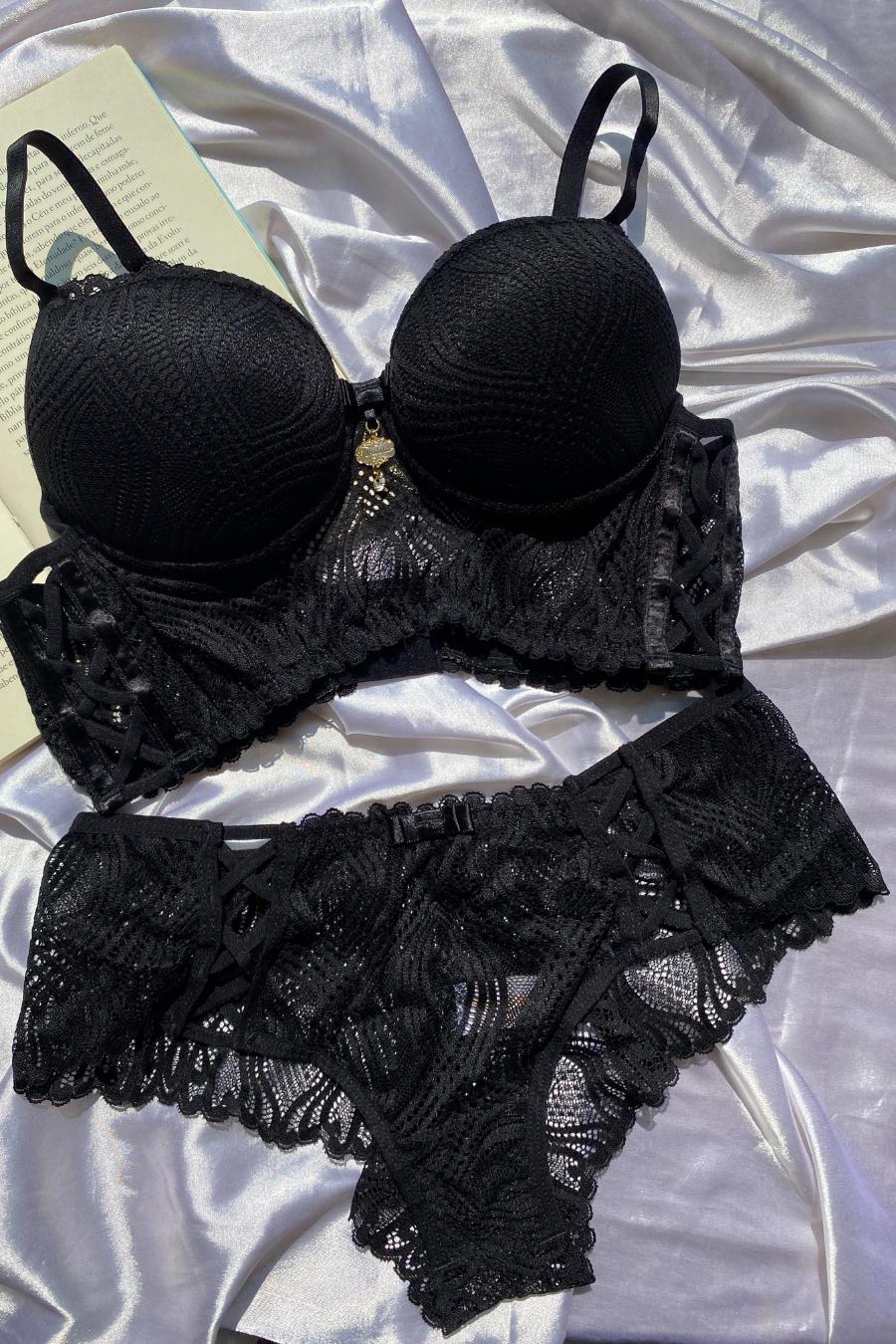 Véline Elastic Lace Set