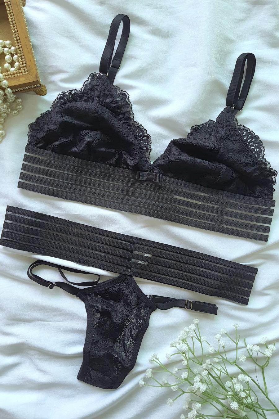Sérène Elastic Lace Set