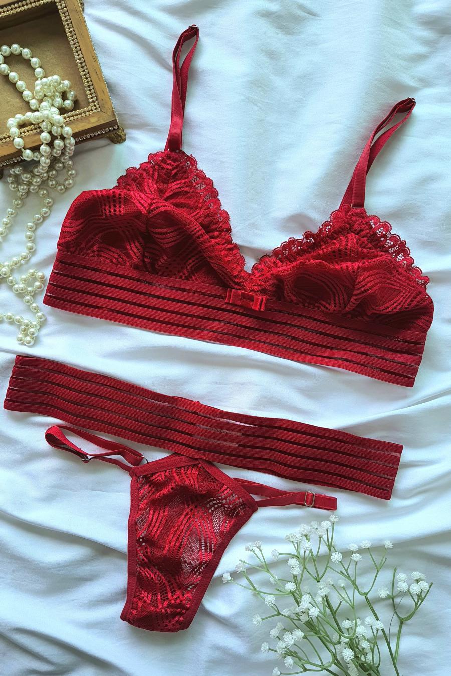 Sérène Elastic Lace Set
