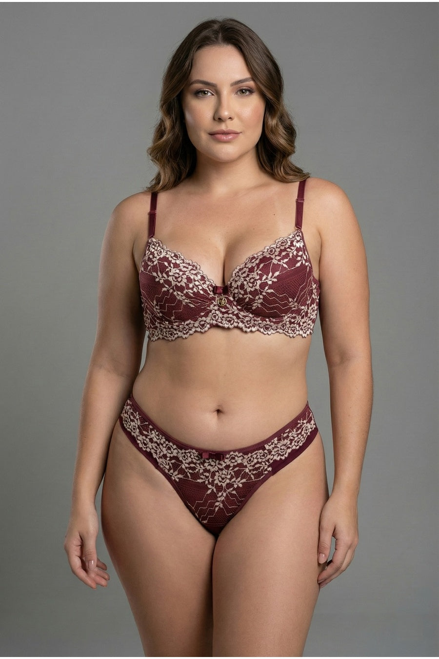 Bordeaux Lace Signature Set
