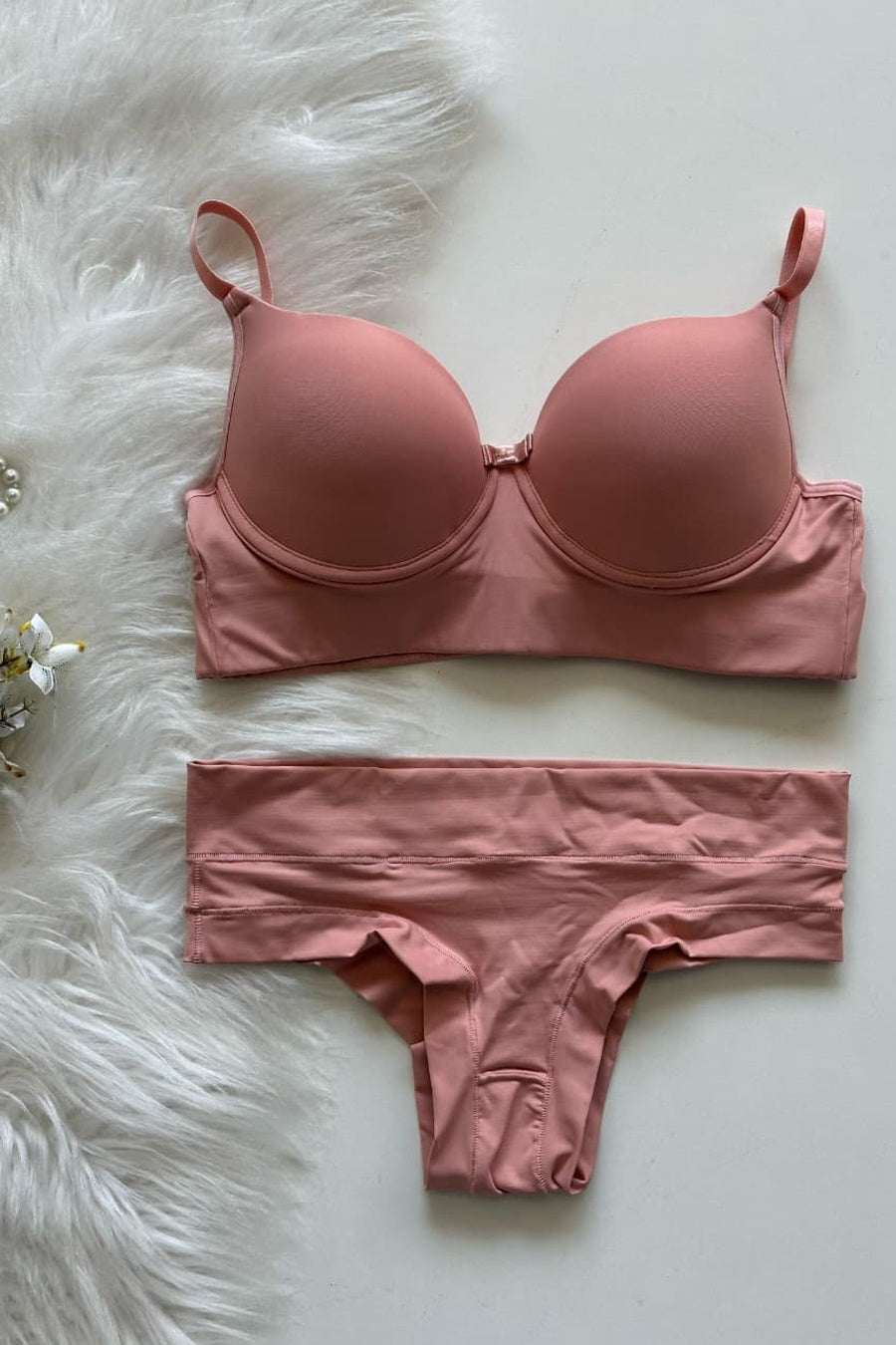 Seamless Sculpt Bra Set