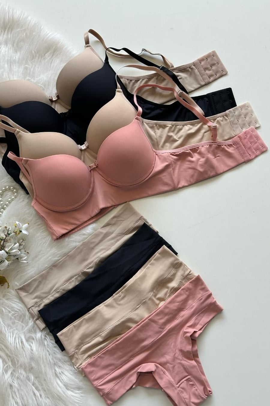 Seamless Sculpt Bra Set