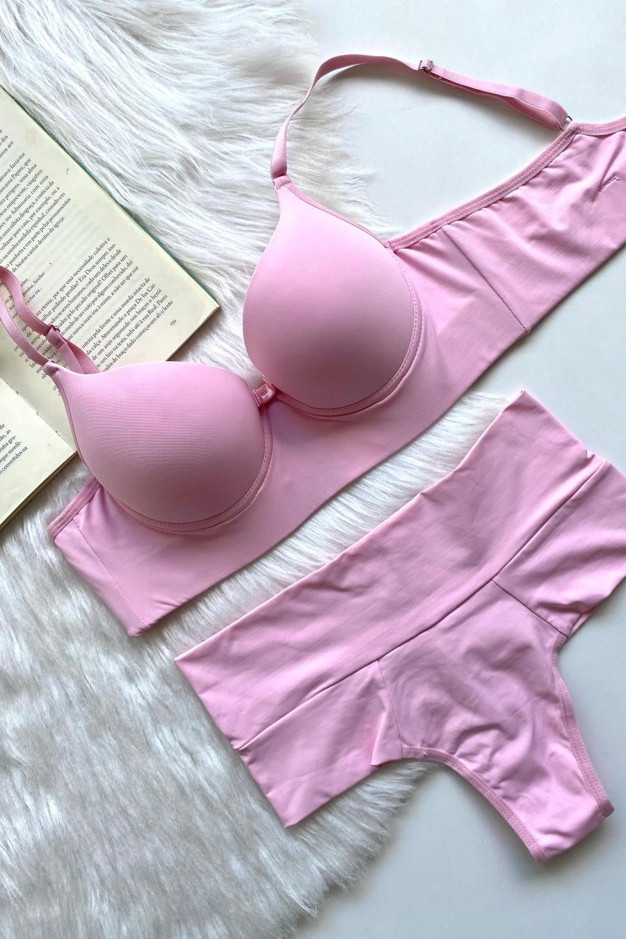 Seamless Sculpt Bra Set