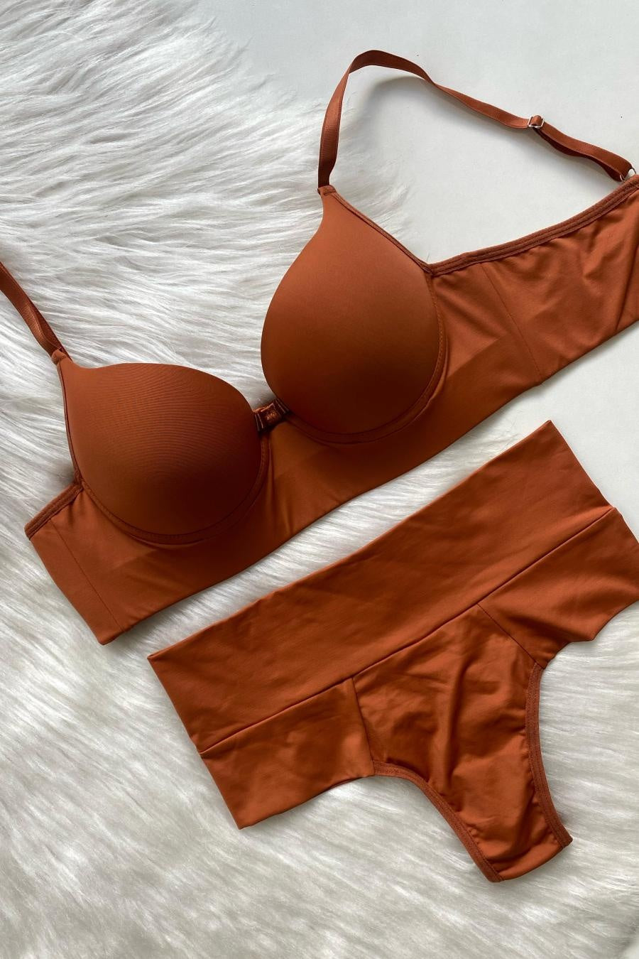 Seamless Sculpt Bra Set